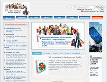Tablet Screenshot of info-conso.fr